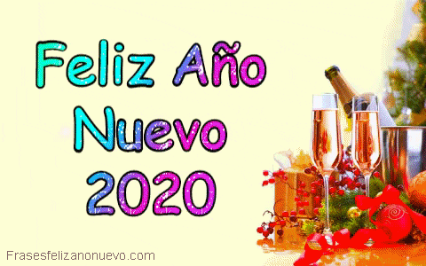 Felicitaciones para año nuevo 2020