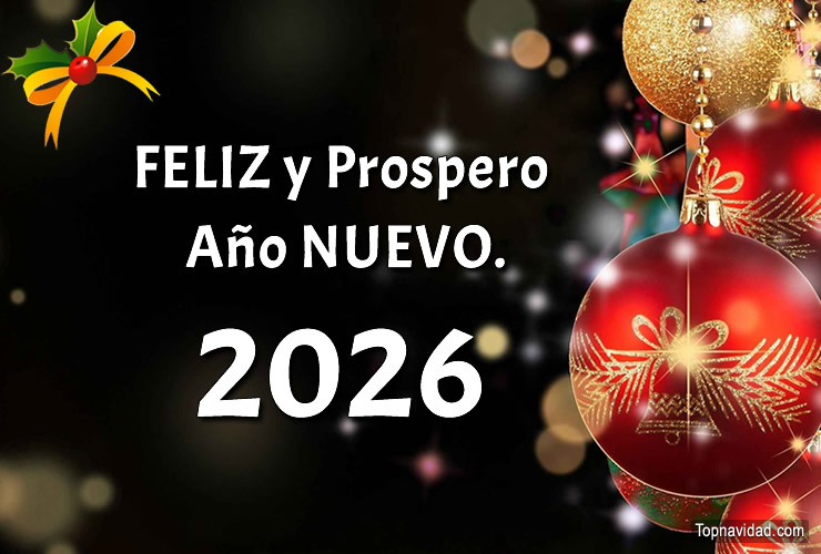 Feliz Navidad y Prospero Año Nuevo 2026