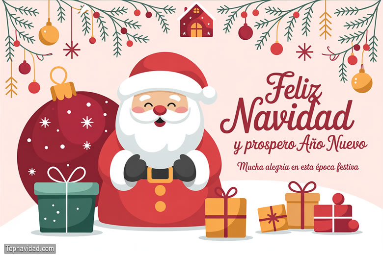Feliz Navidad y Prospero Año Nuevo Mensajes Cortos para saludar
