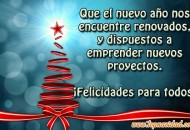 Feliz año nuevo tarjetas postales para felicitar