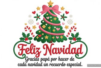 Frases de Feliz Navidad para dedicar a Papá