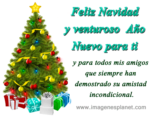 Imagenes de feliz año nuevo con Animación gratis - Frases de Navidad y
