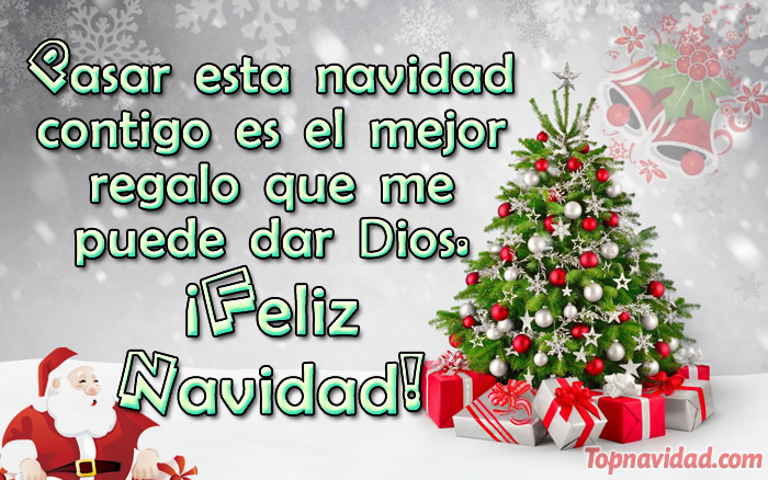 10 Frases en Imágenes para Felicitar en Navidad 2020 - Imágenes de