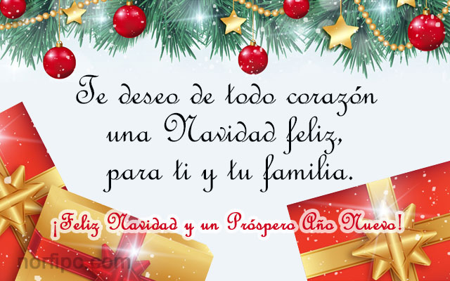 Mensajes con Frases de Feliz Navidad para Compartir - Frases de Navidad