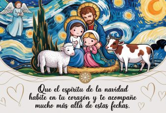Imágenes con Frases de Felicitaciones de Navidad para Saludar