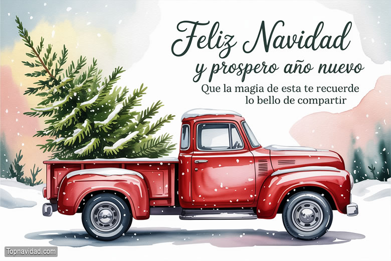 Tarjetas Virtuales de Feliz Navidad para Saludar a nuestros amigos