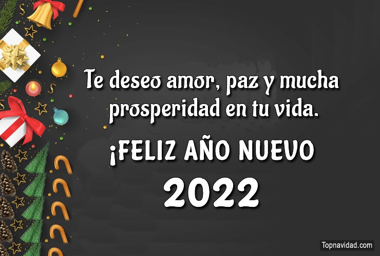Felicitaciones de Año Nuevo 2023 Imágenes con Frases Bonitas