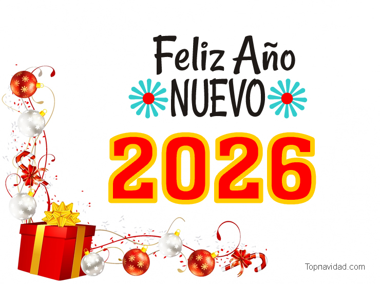 Felicitaciones para Año Nuevo 2026