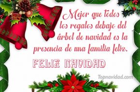 Bonitas frases para felicitar en navidad