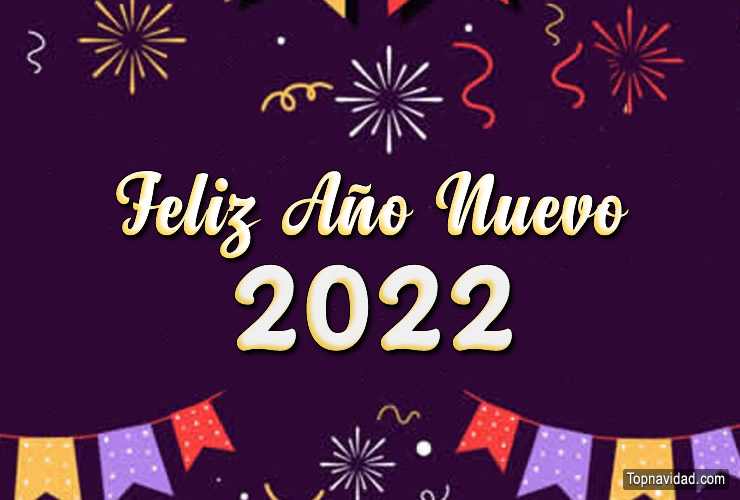 Imágenes de Feliz Año Nuevo 2022 para Compartir