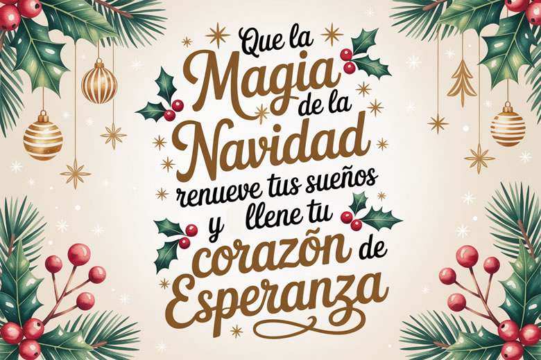 Felicitaciones de Navidad Cortos y Bonitos para Saludar