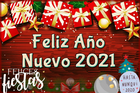 imágenes y Deseos de Feliz Año Nuevo 2021 Animado y con Brillo - Imágenes  de Navidad y Año Nuevo 2023