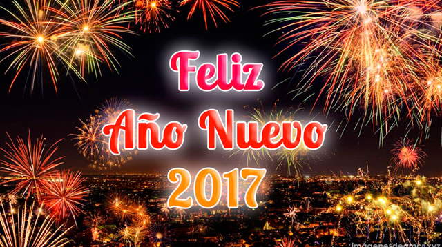 Felicitaciones de año nuevo 2017