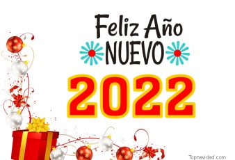 Felicitaciones para año nuevo 2022