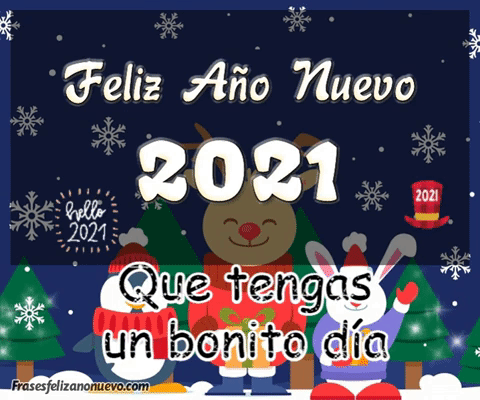 Feliz Año Nuevo 2021 Animado