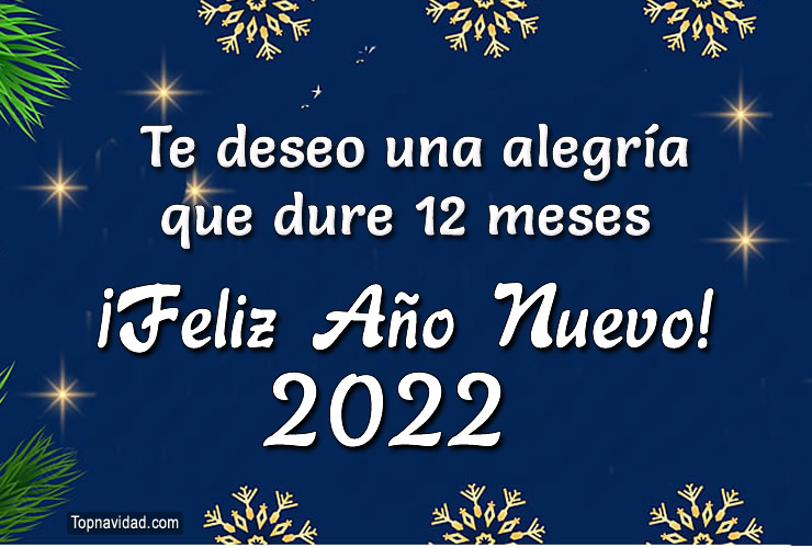 Feliz Año Nuevo 2022 dedicatorias para felicitar gratis