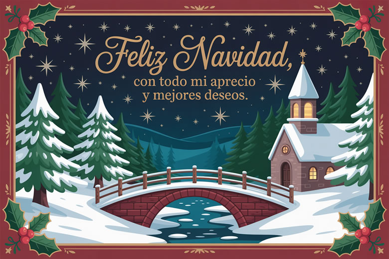 Feliz Navidad Frases para Saludar en tarjetas Navideñas