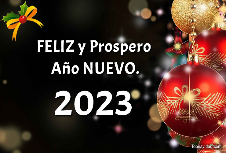 Feliz y Prospero Año Nuevo 2023