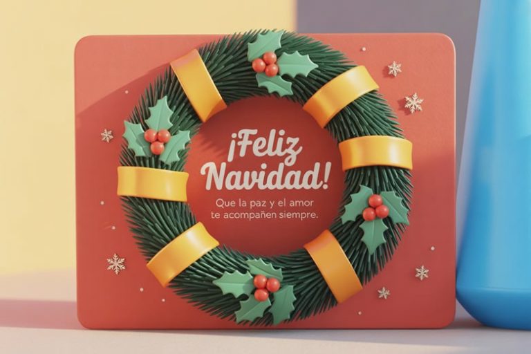 Imagenes Tarjetas de Feliz Navidad - Frases para Saludar a la Familia ...