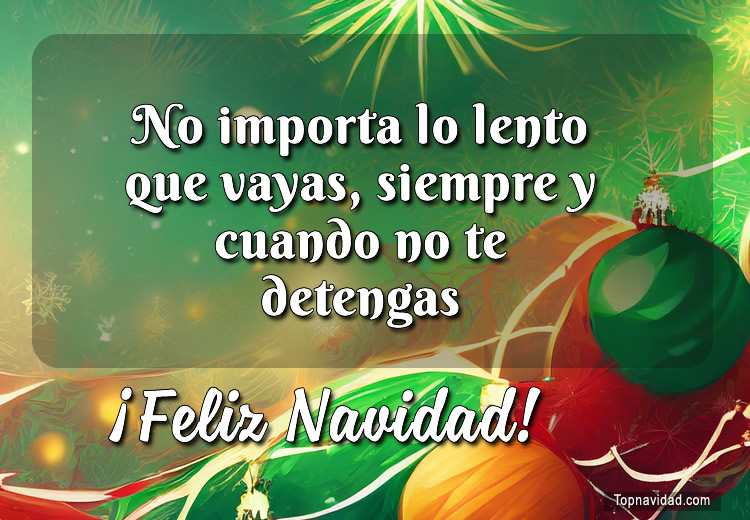 Frases de motivación para felicitar en Navidad