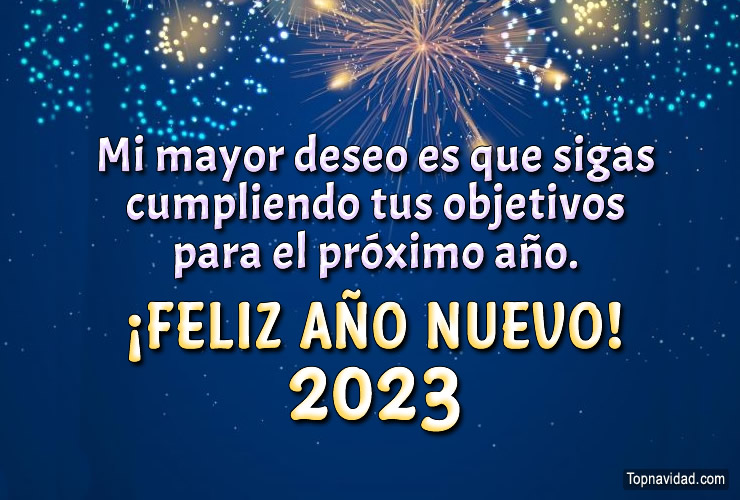Frases Cortos Feliz Año Nuevo 2023 para Felicitar