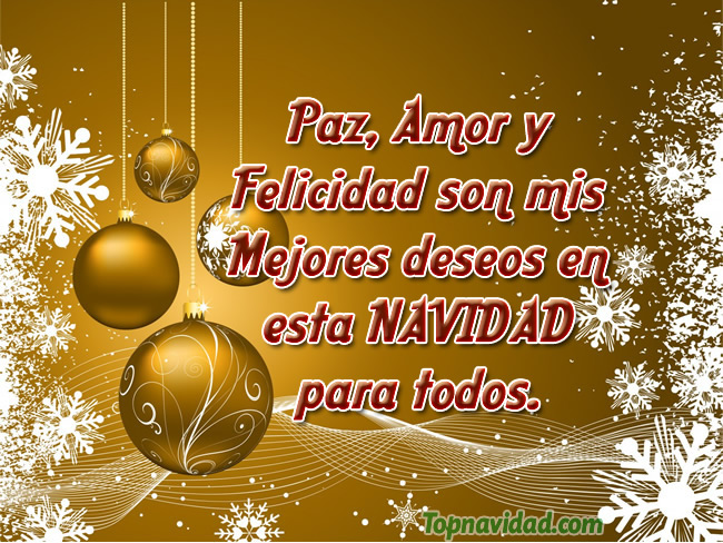 Imágenes con frases de Felicitación para Navidad - Imágenes de Navidad