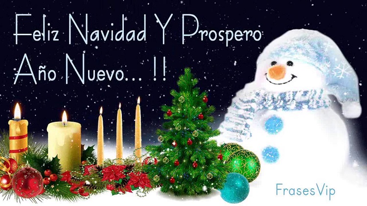 Tarjetas de Feliz Navidad y Prospero Año Nuevo 2019 para Descargar