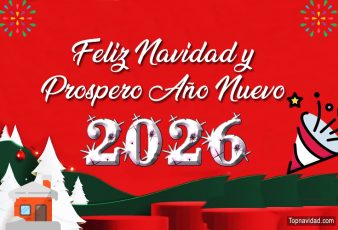 Imágenes Bonitas Feliz Navidad y Prospero Año Nuevo 2026