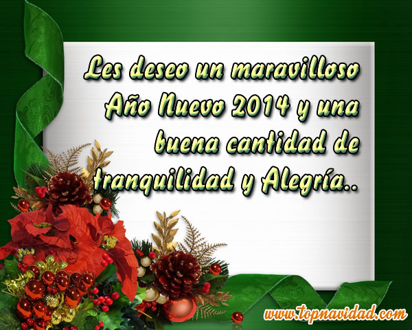 Imagenes con Felicitaciones de Año Nuevo 2014