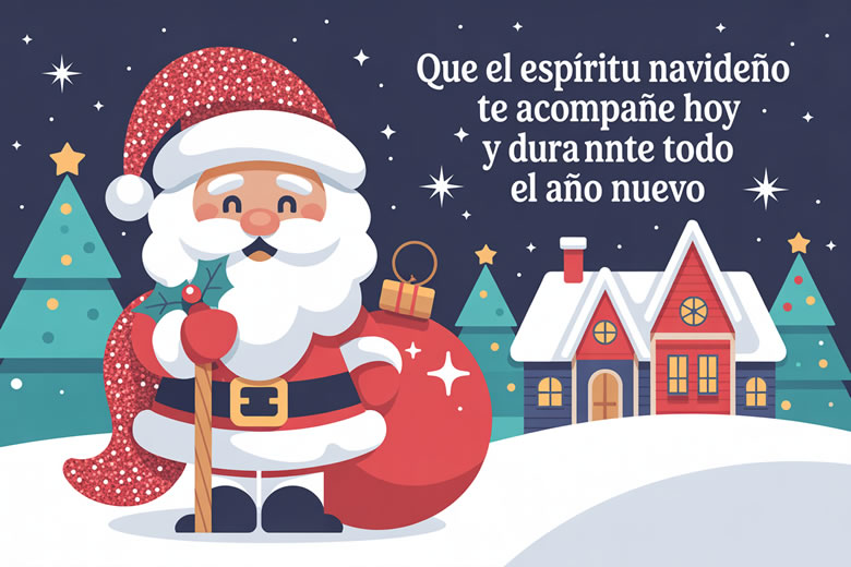 Imágenes con Felicitaciones de Navidad y Año Nuevo para Compartir