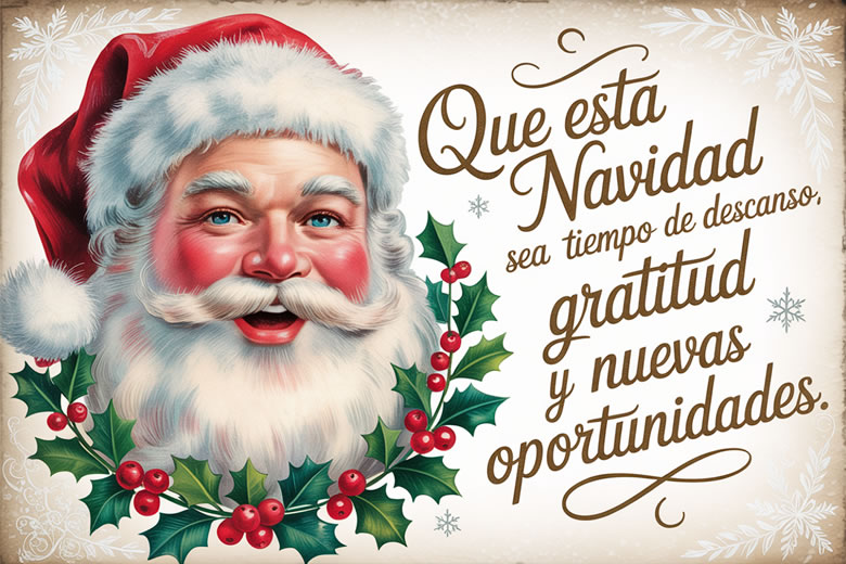 Imágenes con Frases Bonitos y Cortos de Feliz Navidad para Compartir