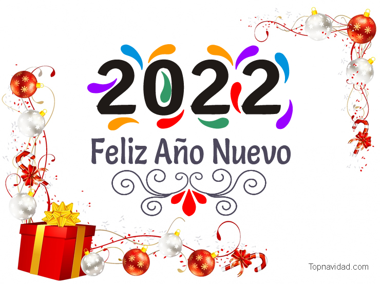 Imágenes bonitas con Frases de Feliz Año Nuevo 2022