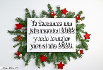Imágenes con Frases de Navidad 2022 y Año Nuevo 2023