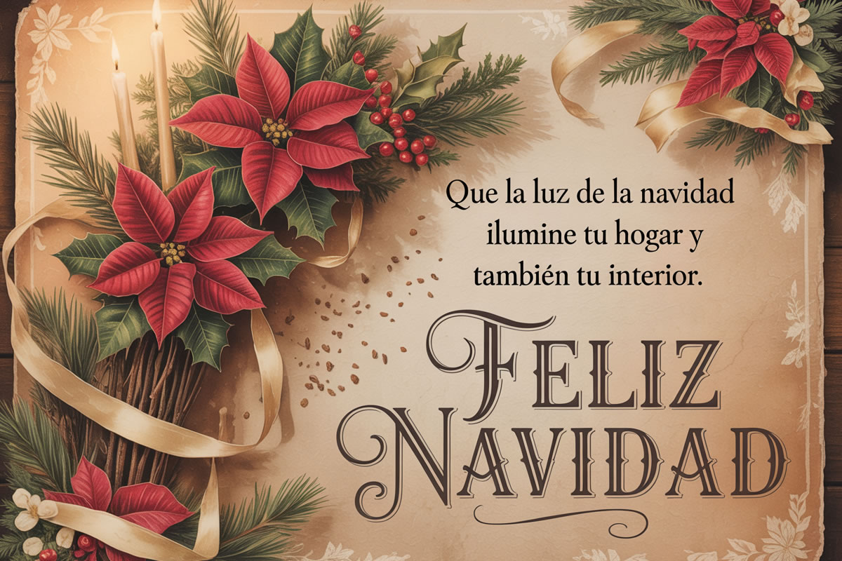 Imágenes con Frases de Navidad Originales y bonitas para felicitar