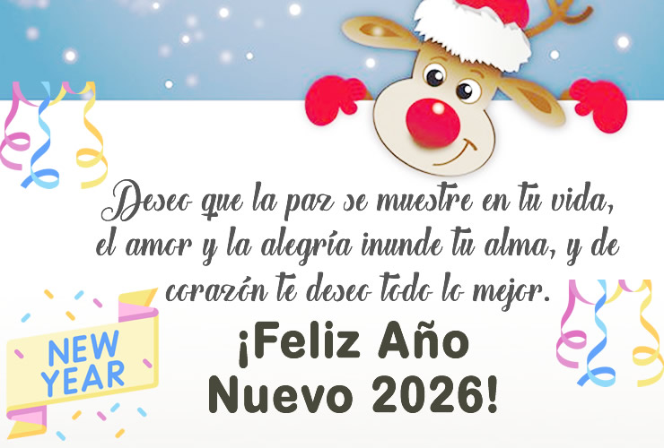 Imágenes de Feliz Año Nuevo 2026 para Felicitar Gratis