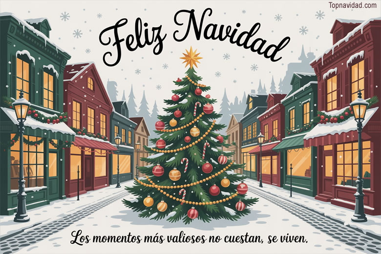 Imágenes de Feliz Navidad y Prospero Año Nuevo para la Familia