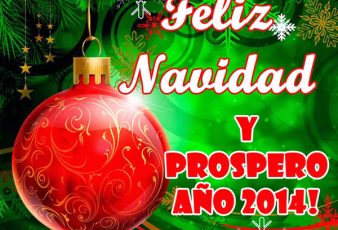 Imágenes con Frase de Feliz Navidad y Prospero Año Nuevo 2014