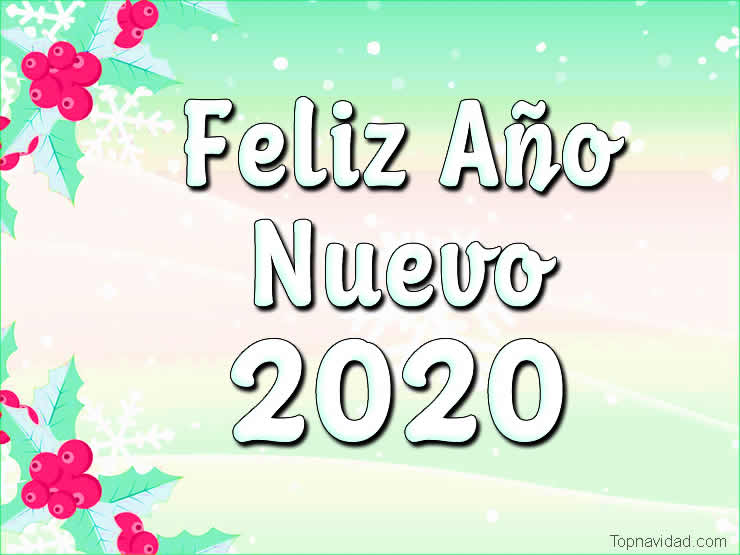 Imágenes para desear Feliz Año Nuevo 2020