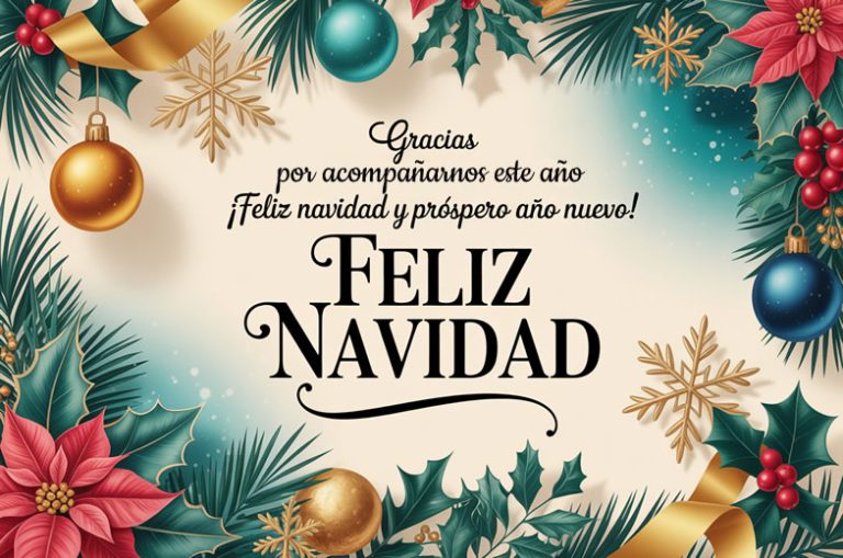 Imágenes con Frases de Feliz Navidad para Clientes y Colegas - Imágenes ...