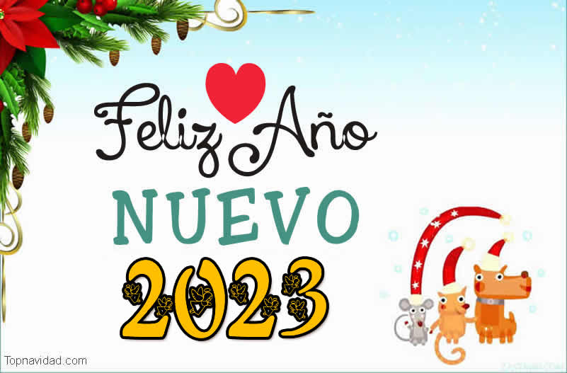 Mensajes de Feliz Año Nuevo 2023