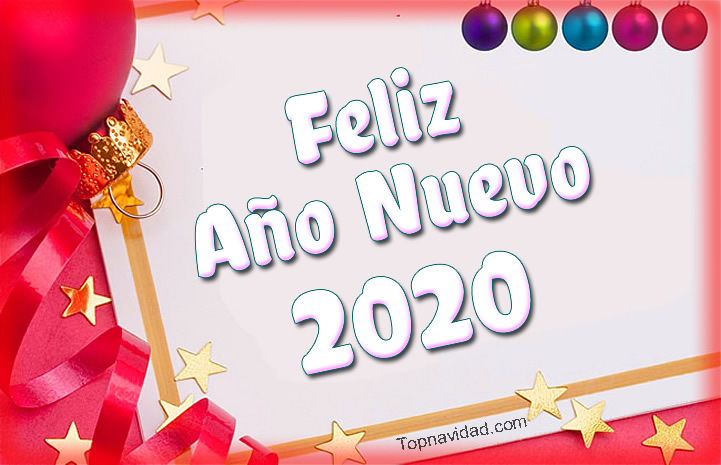 Postales para Felicitar el AÑO NUEVO 2020 GRATIS - Imágenes de Navidad