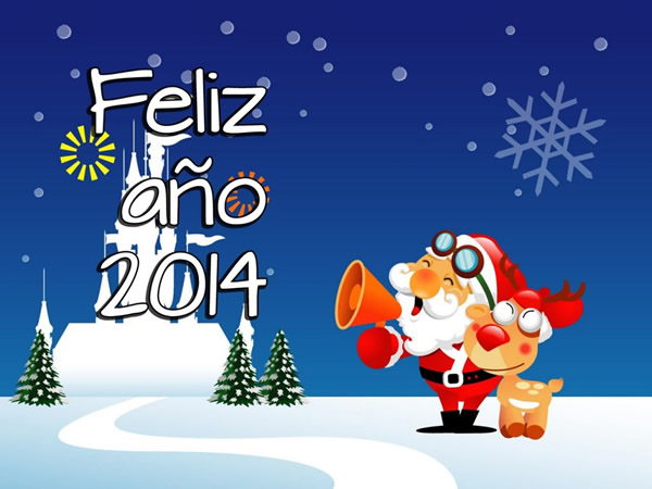 Postales de Feliz Año Nuevo 2014