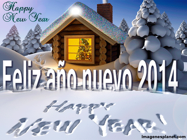 Postales de Felíz Año Nuevo 2014