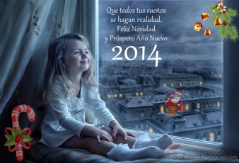Postales y Tarjetas de Año Nuevo 2014 para Compartir
