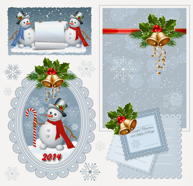 Tarjetas Postales de Navidad y Año Nuevo 2014