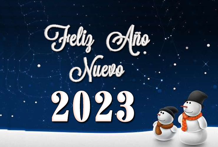 Tarjetas Virtuales Feliz Año Nuevo 2023