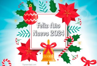 Tarjetas Virtuales de Feliz Año Nuevo 2024