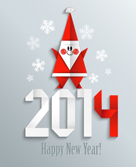 Tarjetas de Año Nuevo 2014 para Felicitar